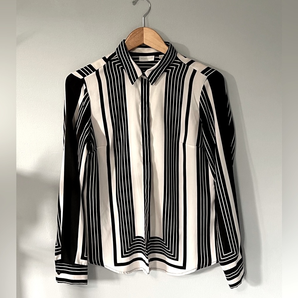 Black and White Blouse by New York and Company